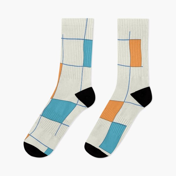 Item preview, Mid-Century Modern 2.5 Teal Orange designed and sold by Old Urban Farmhouse Design Studio.