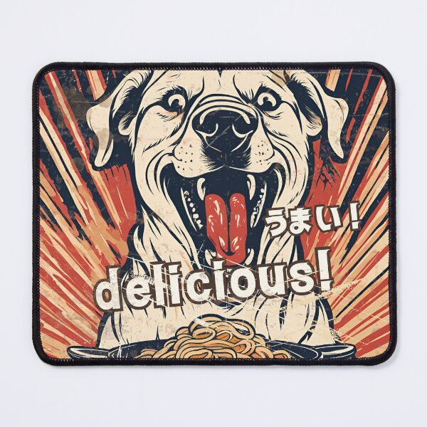 Item preview, Ramen is too good! White dog version designed and sold by siamnekochan.