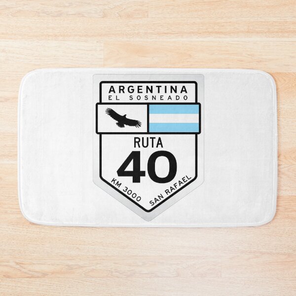 Item preview, Argentina Ruta 40 El Sosneado Highway Sign designed and sold by travelwitheric.