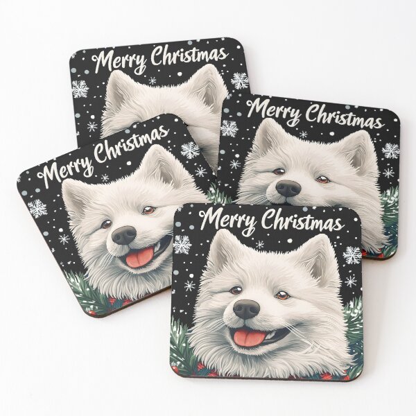 Item preview, A Good Christmas Gift for Samoyed Dog lovers Merry Christmas designed and sold by KrisArtZone.