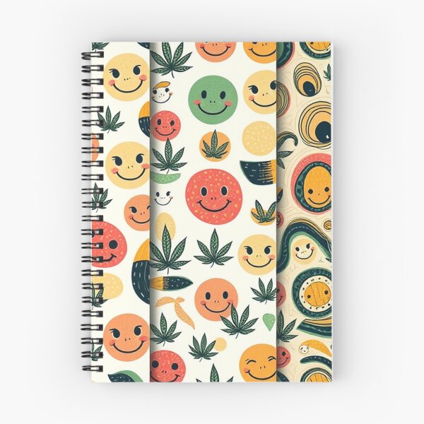 Item preview, Retro Abstract Patterns with Smiling Faces & Curves designed and sold by hjian8219.