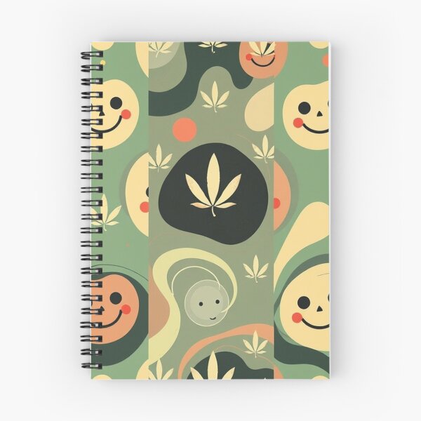Item preview, Retro Abstract Patterns with Smiling Faces & Curves designed and sold by hjian8219.