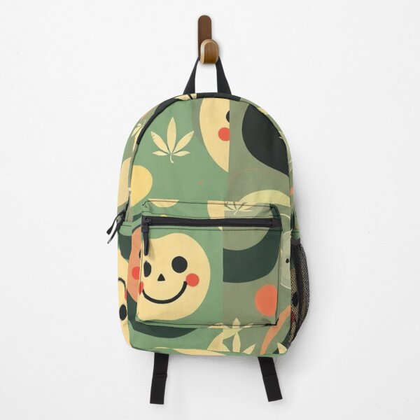 Item preview, Retro Abstract Patterns with Smiling Faces & Curves designed and sold by hjian8219.