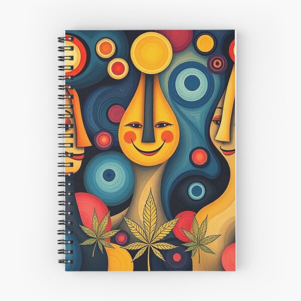 Item preview, Retro Abstract Patterns with Smiling Faces & Curves designed and sold by hjian8219.