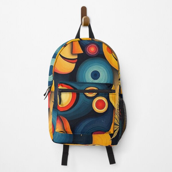 Item preview, Retro Abstract Patterns with Smiling Faces & Curves designed and sold by hjian8219.