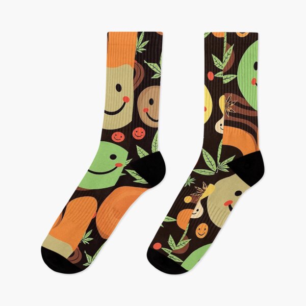 Item preview, Retro Abstract Patterns with Smiling Faces & Curves designed and sold by hjian8219.