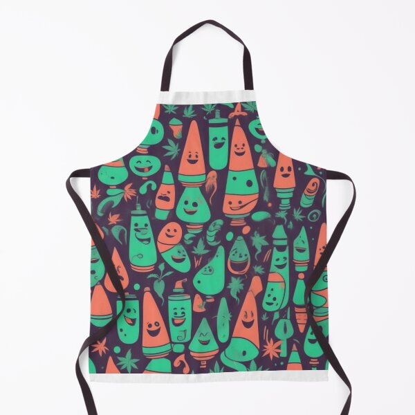 Item preview, Retro Abstract Patterns with Smiling Faces & Curves designed and sold by hjian8219.