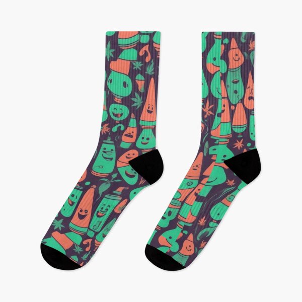 Item preview, Retro Abstract Patterns with Smiling Faces & Curves designed and sold by hjian8219.