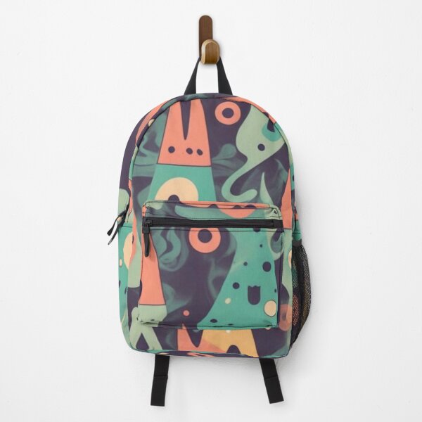 Item preview, Retro Abstract Patterns with Smiling Faces & Curves designed and sold by hjian8219.