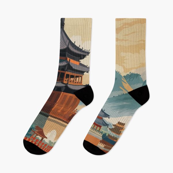 Item preview, Xi'an Vintage Travel Poster designed and sold by TravelerRat.