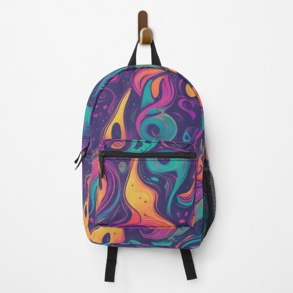 Item preview, Retro Abstract Patterns with Smiling Faces & Curves designed and sold by hjian8219.