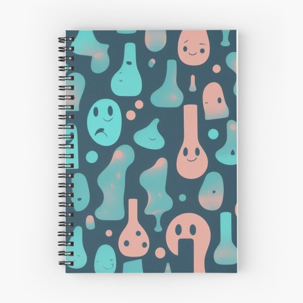 Item preview, Retro Abstract Patterns with Smiling Faces & Curves designed and sold by hjian8219.
