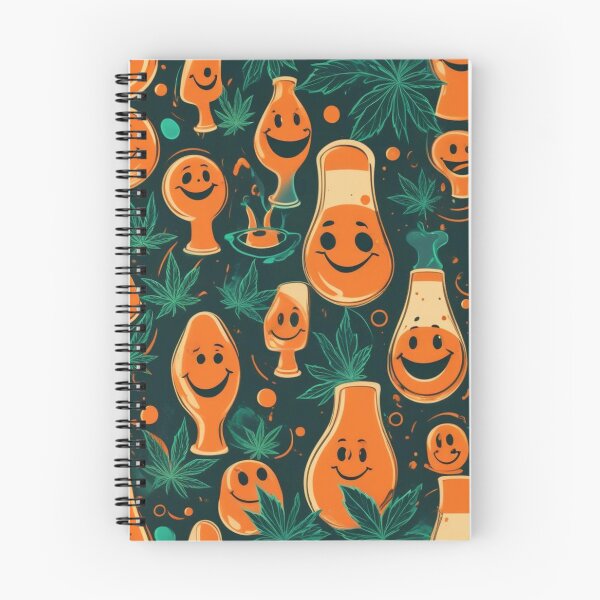 Item preview, Retro Abstract Patterns with Smiling Faces & Curves designed and sold by hjian8219.