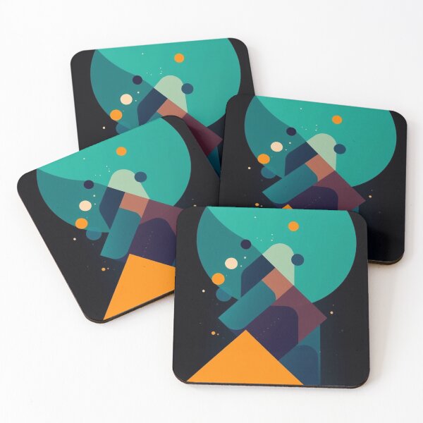 Item preview, Generative Abstract Art: Vector Shape Composition designed and sold by hjian8219.