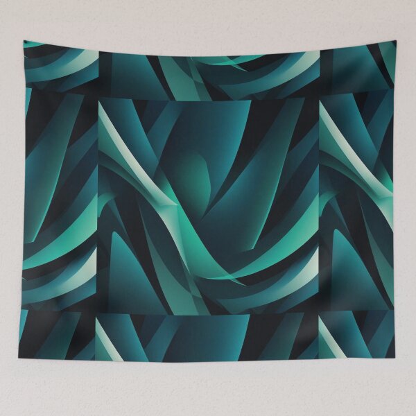 Item preview, Generative Abstract Art: Vector Shape Composition designed and sold by hjian8219.