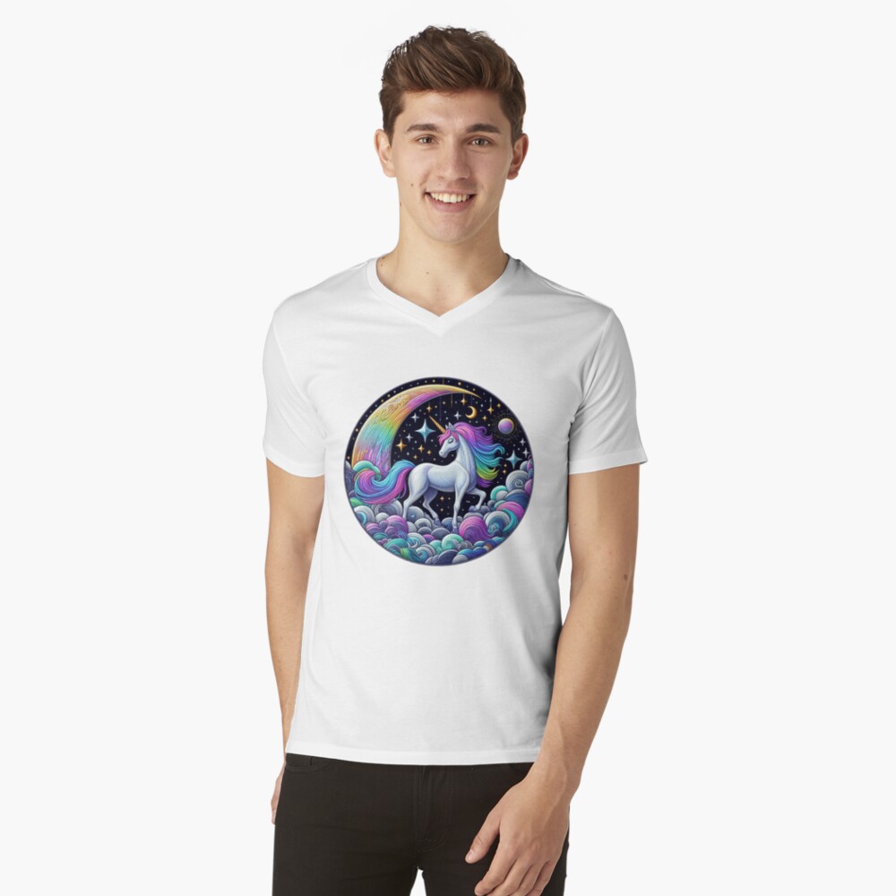 Item preview, V-Neck T-Shirt designed and sold by mi33x.