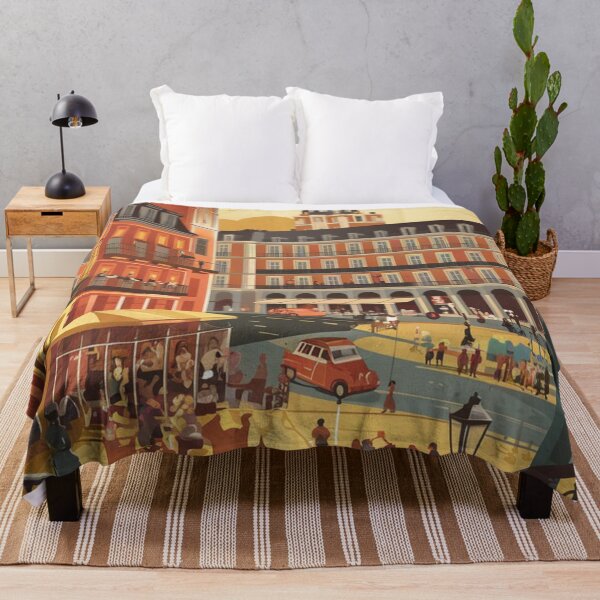Item preview, Madrid Vintage Travel Poster designed and sold by TravelerRat.