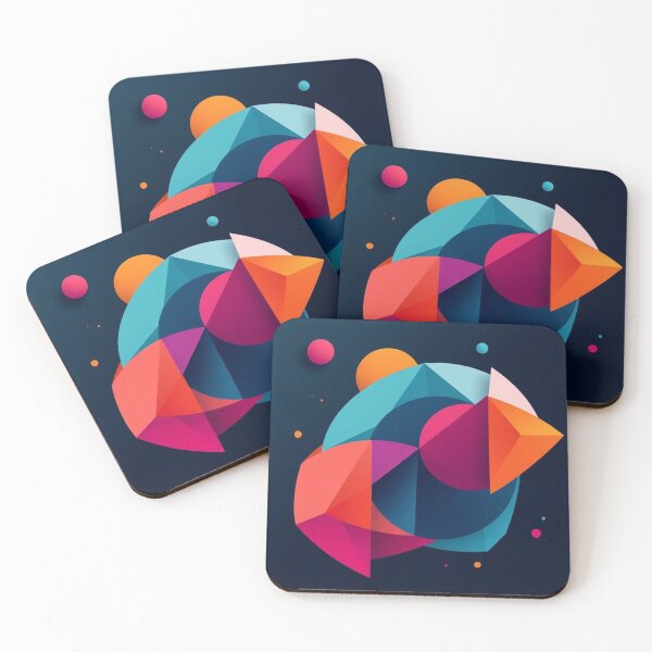 Item preview, Generative Abstract Art: Vector Shape Composition designed and sold by hjian8219.