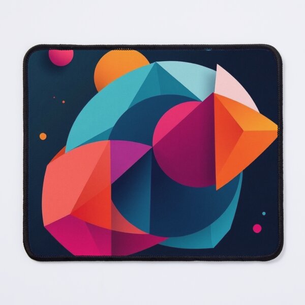 Item preview, Generative Abstract Art: Vector Shape Composition designed and sold by hjian8219.