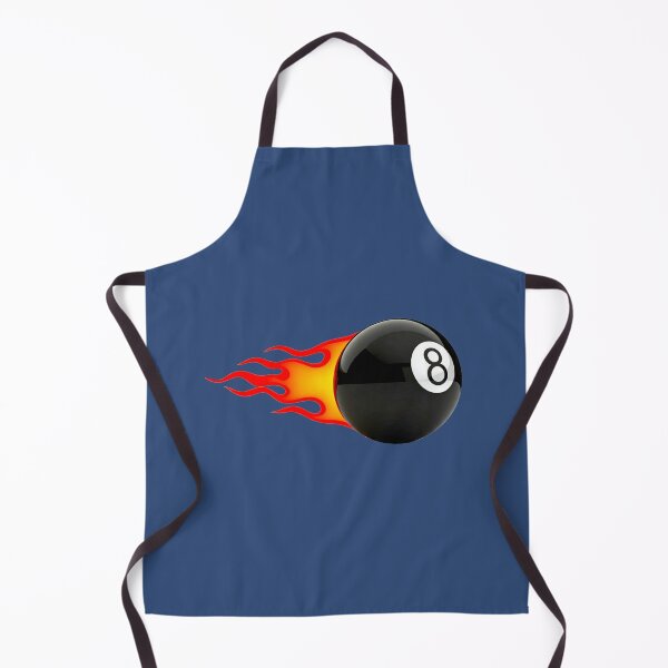 Item preview, FLAMING EIGHT BALL designed and sold by Eyeba11.