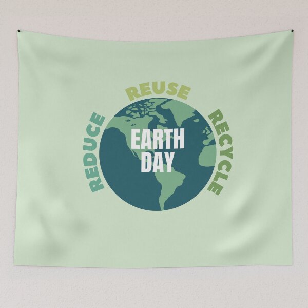Item preview, Earth Day - Reduce - Reuse - Recycle designed and sold by MugsAndDuds.