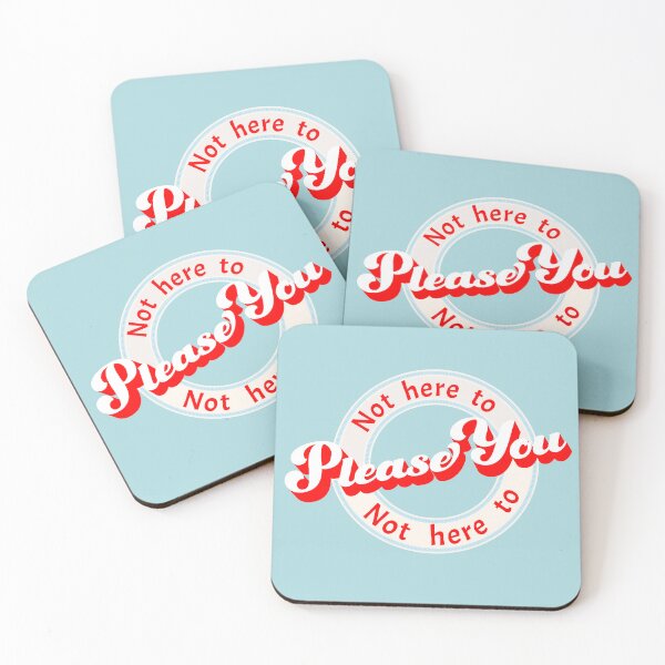 Item preview, Not Here To Please You text only design designed and sold by DesignCollectiv.