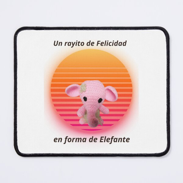 Item preview, Pink Elephant Amigurumi designed and sold by amigurumivane.