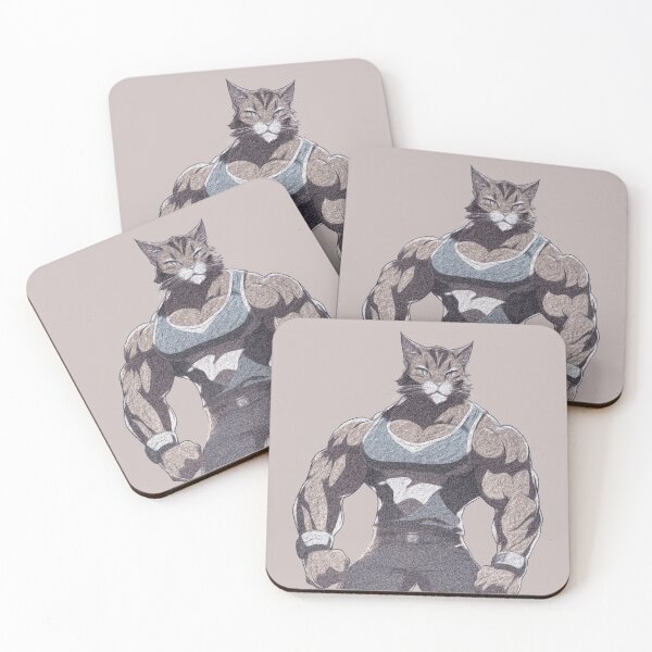 Item preview, Bodybuilder Cat designed and sold by PierreAlbijanic.