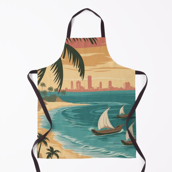Item preview, Der Es Salaam Vintage Travel Poster designed and sold by TravelerRat.
