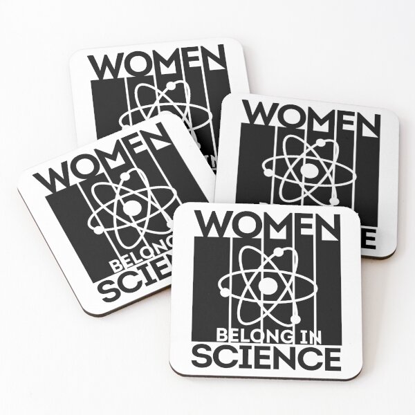Item preview, Women Belong in Science - Feminist STEM Empowerment designed and sold by ScienceCorner.