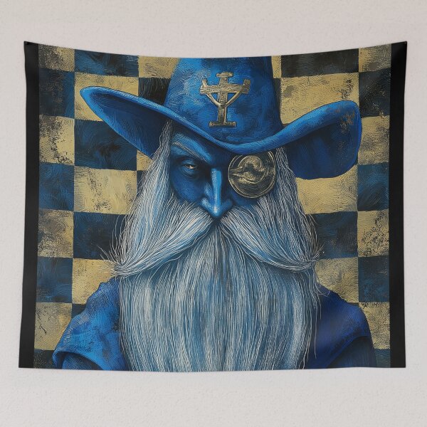 Item preview, Grand Chess Wizard: Wise Blue Grandmaster Instructor designed and sold by Fantasy Masterpiece.