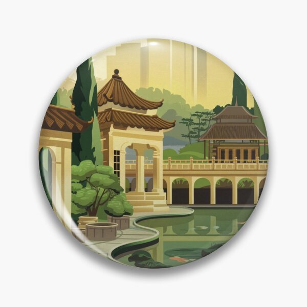 Item preview, Dongguan Vintage Travel Poster designed and sold by TravelerRat.