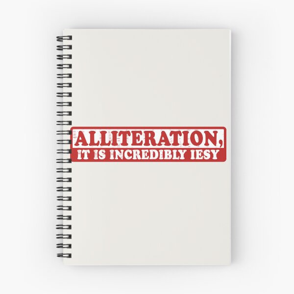 Item preview, Alliteration designed and sold by piedaydesigns.