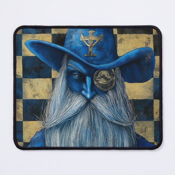 Item preview, Grand Chess Wizard: Wise Blue Grandmaster Instructor designed and sold by Fantasy Masterpiece.