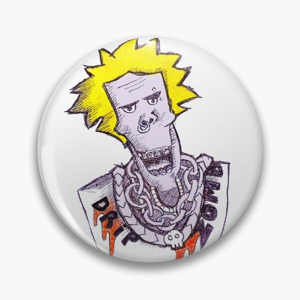 Item preview, Funny Guy: Drip Z and a Nose Ring designed and sold by EVOO-art-tribes.
