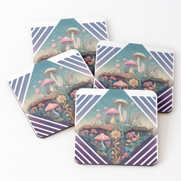 Item preview, Beyond the Surface – Psychedelic Soil and Flora designed and sold by NudnaGrafika.