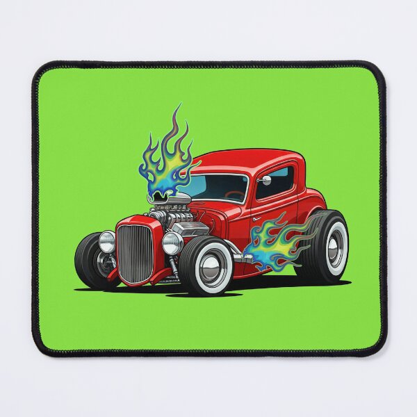 Item preview, flaming hot rod designed and sold by Eyeba11.