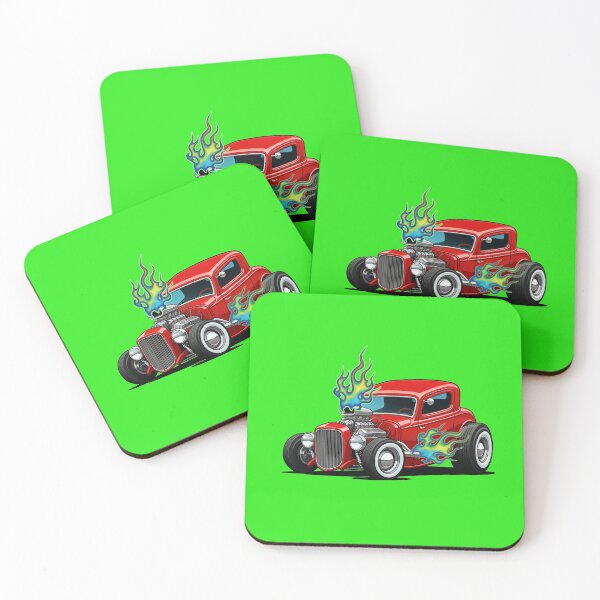 Item preview, flaming hot rod designed and sold by Eyeba11.