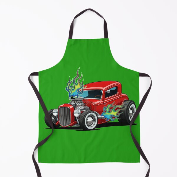 Item preview, flaming hot rod designed and sold by Eyeba11.