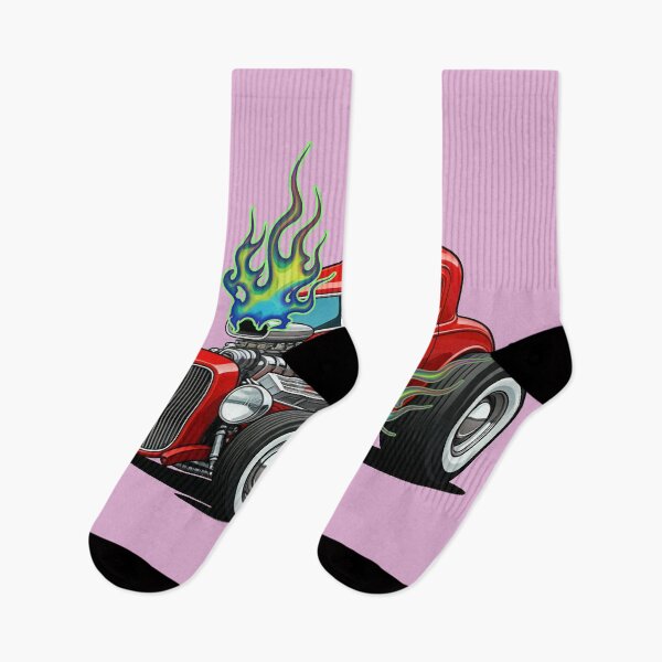 Item preview, flaming hot rod designed and sold by Eyeba11.