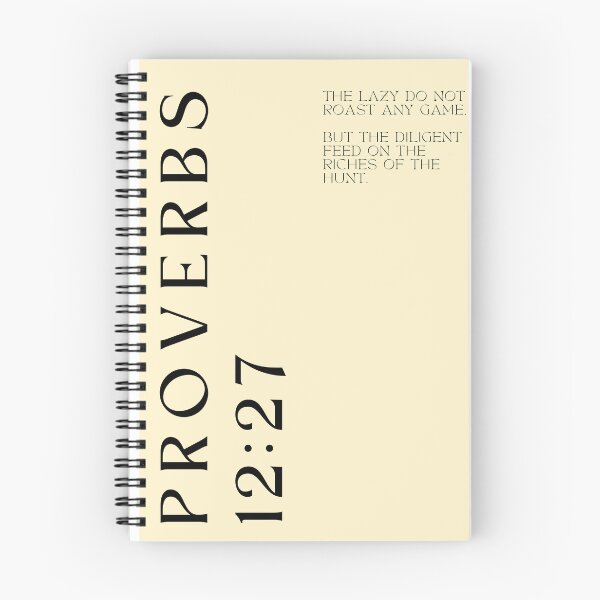 Item preview, Proverbs 12:27 designed and sold by darkskinbender.