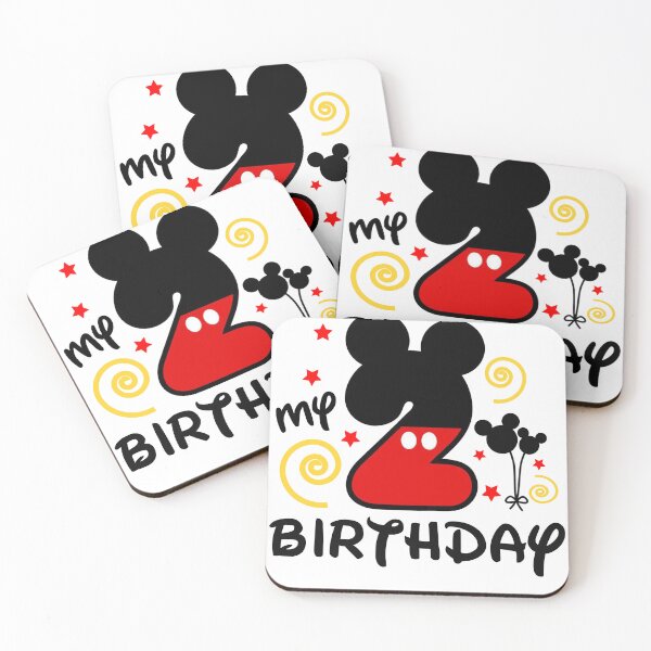 Item preview, Mickey's second birthday designed and sold by MuggiesUSA.