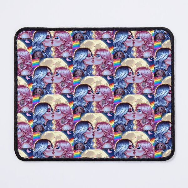 Item preview, erotic kissing females designed and sold by Nicholes Dream Visions.