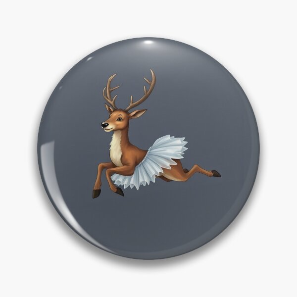 Item preview, Dancer - reindeer in tutu designed and sold by SillyTeesforYou.