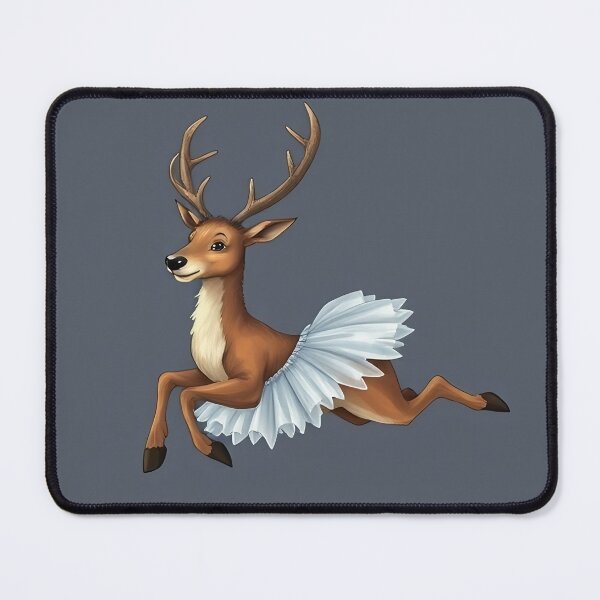 Item preview, Dancer - reindeer in tutu designed and sold by SillyTeesforYou.