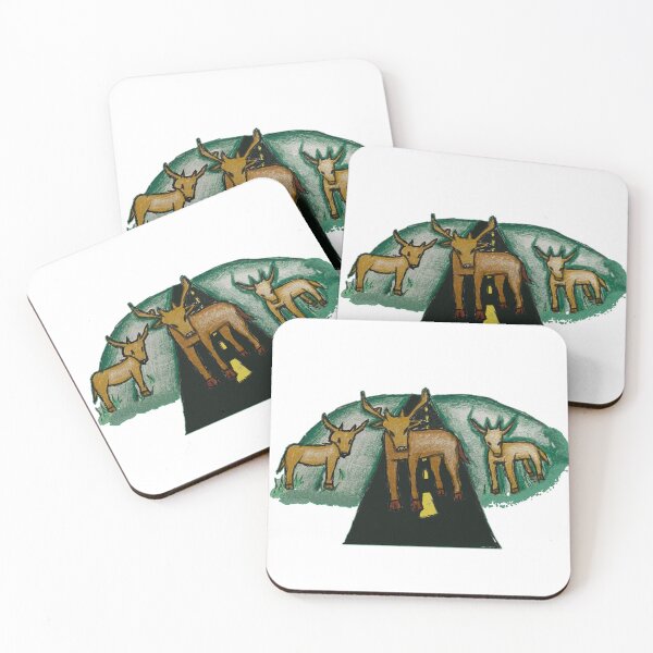 Item preview, Deer in the Headlights designed and sold by EVOO-art-tribes.