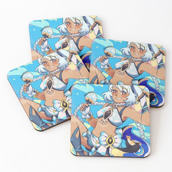 Item preview, Mualani with maracas designed and sold by PandaAColor.