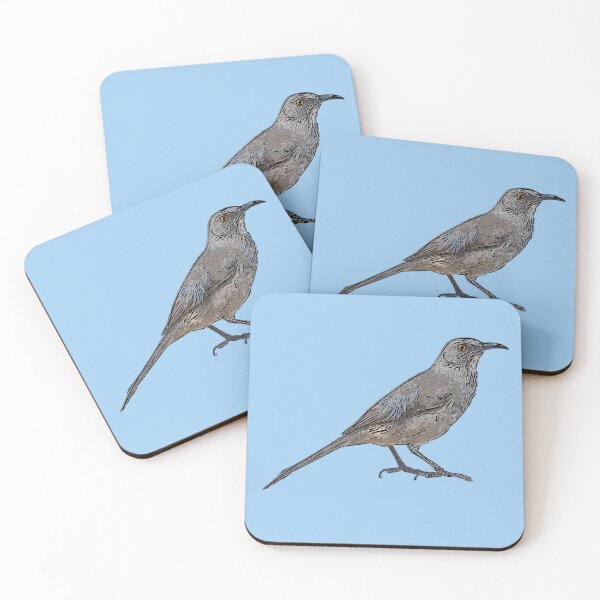 Item preview, Curve-billed Thrasher Black Alternate Design  designed and sold by designsasstultd.