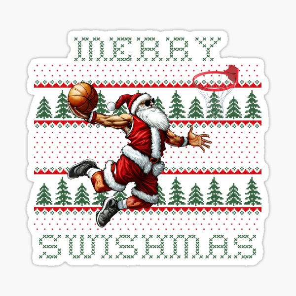 Merry Swishmas Sticker
