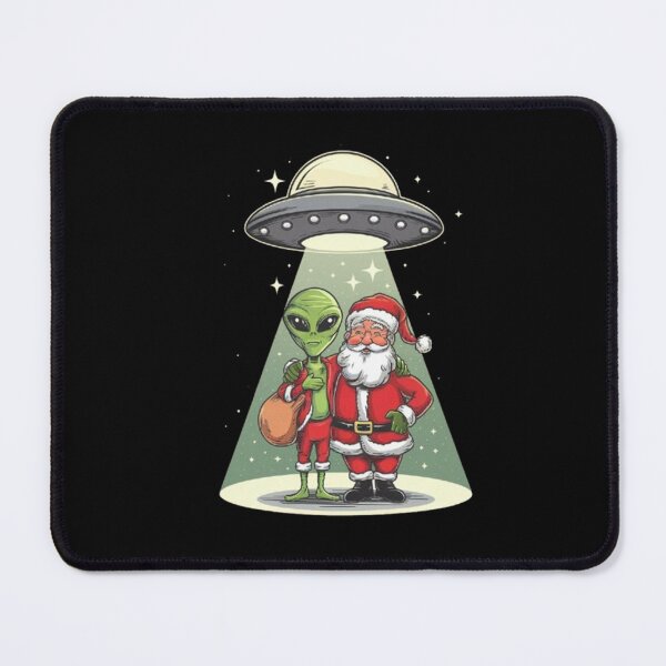 Item preview, UFO santa claus and Alien abduction  merry Christmas xmas believe designed and sold by BHMARTS.